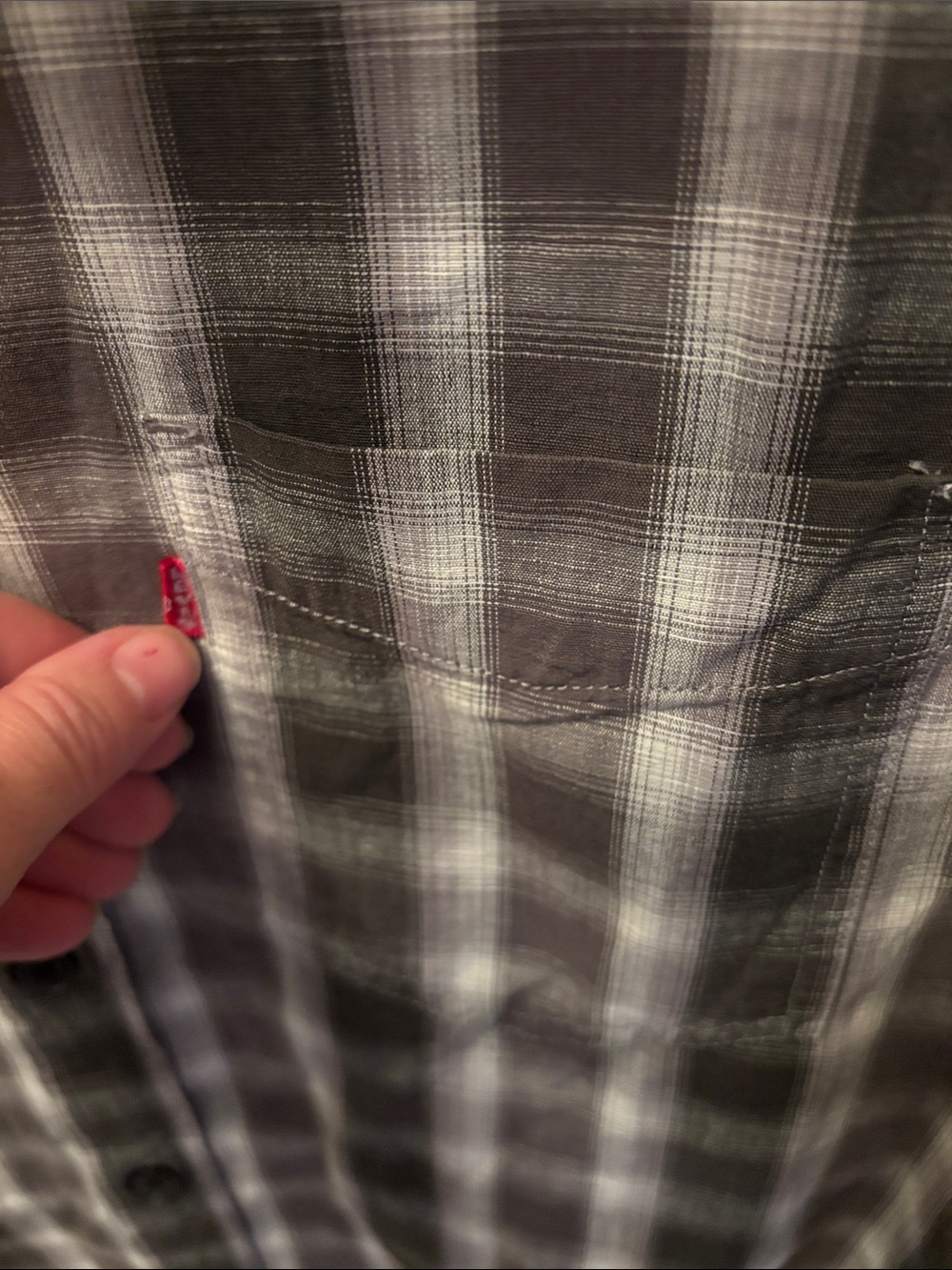 Levi’s button down top! Size Medium - Picture 2 of 4